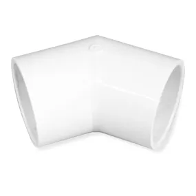 1 1/2" PVC 45 Degree Elbow (slip x slip)