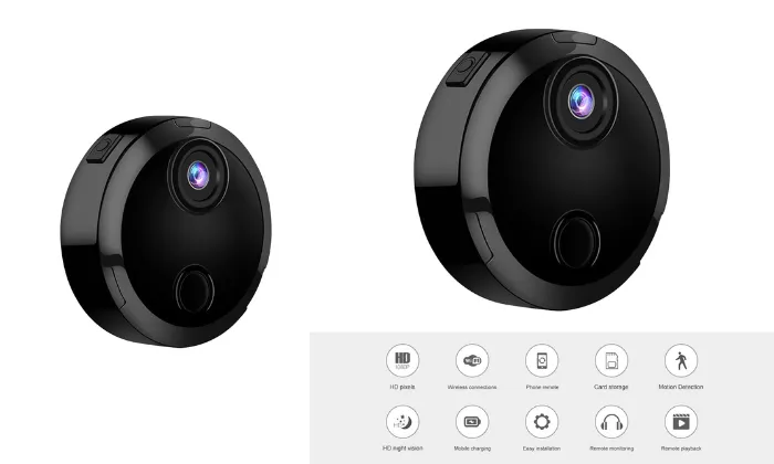 1080P Smart WiFi Camera Indoor Mini Wireless Baby Monitor Camera