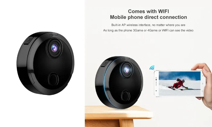 1080P Smart WiFi Camera Indoor Mini Wireless Baby Monitor Camera