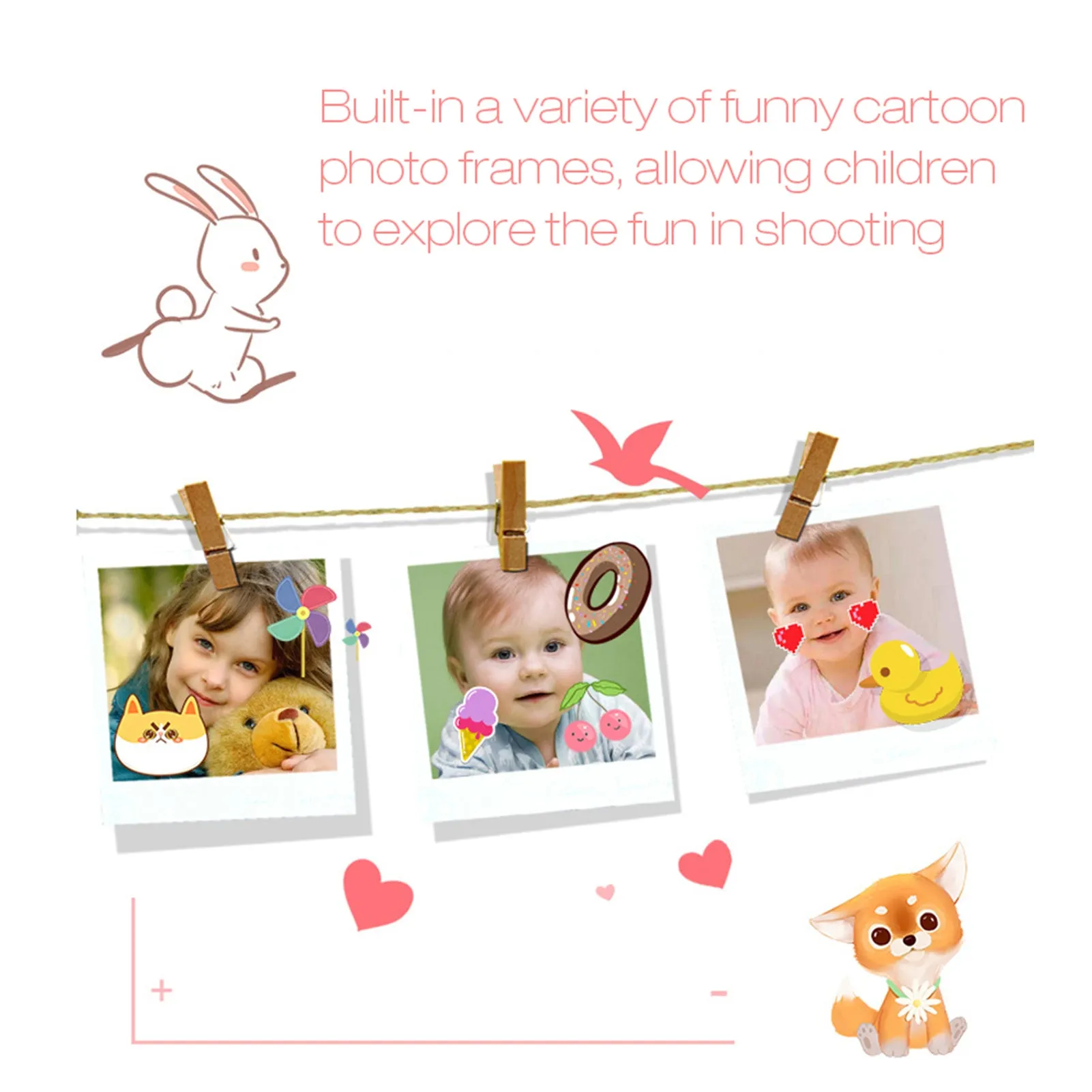 1200W 1080P FHD Digital Video Camera With Funny Filters