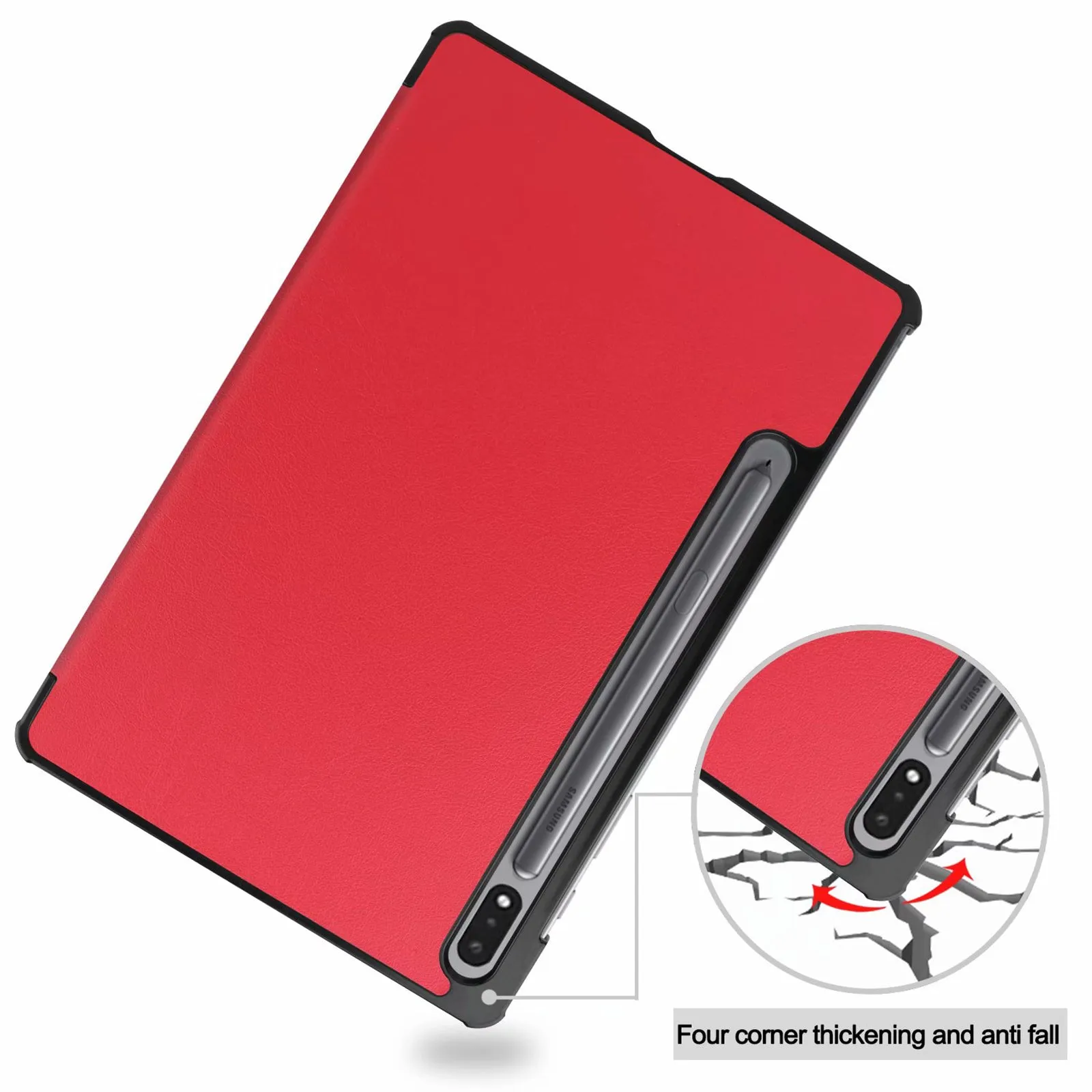 12.4-Inch Protective Cover Compatible with Samsung Galaxy Tab S8 Tablet Cases