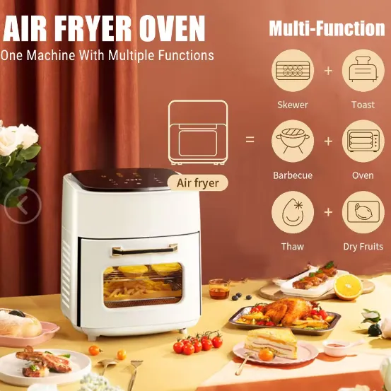15L Smart Air Fryers Green