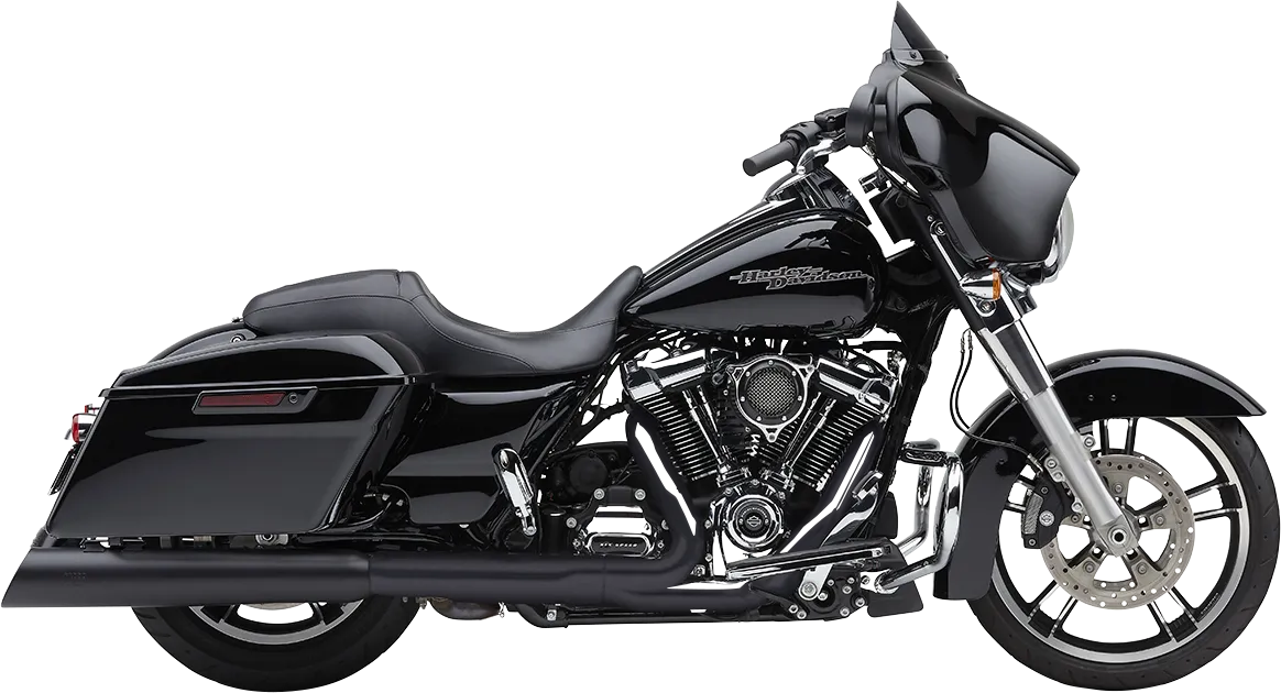 1801-1510 - COBRA 4-1/2" NH Series Mufflers - Black 6289RB