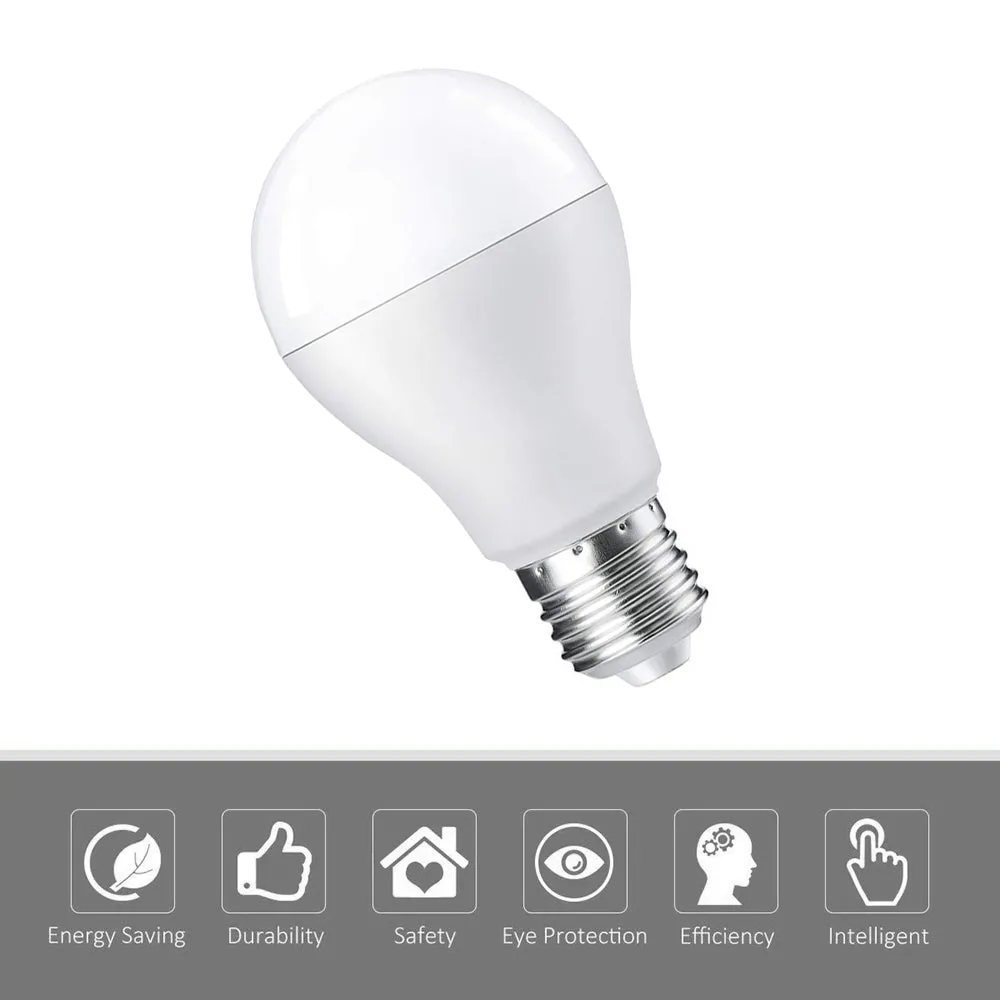 2 Piece/lot E27 LED Light Bulb With Motion Sensor