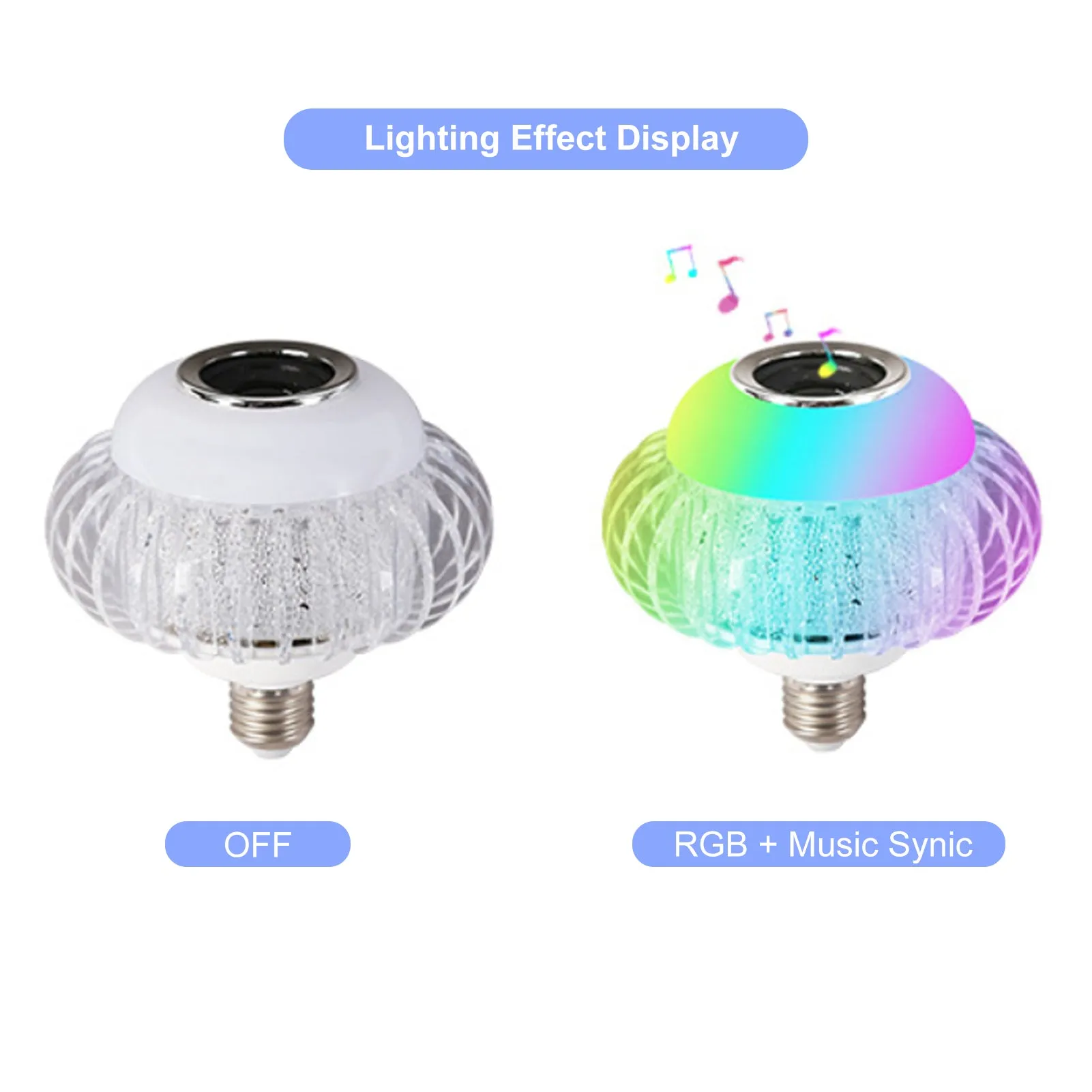A C85-265V 15W RGB Smart BT Connected LED Lamp