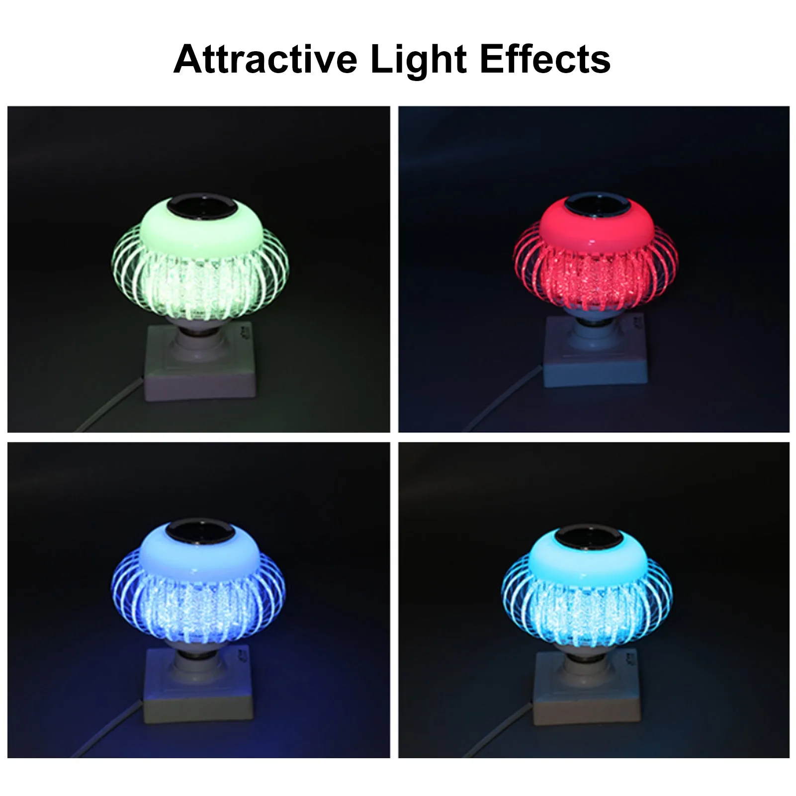 A C85-265V 15W RGB Smart BT Connected LED Lamp