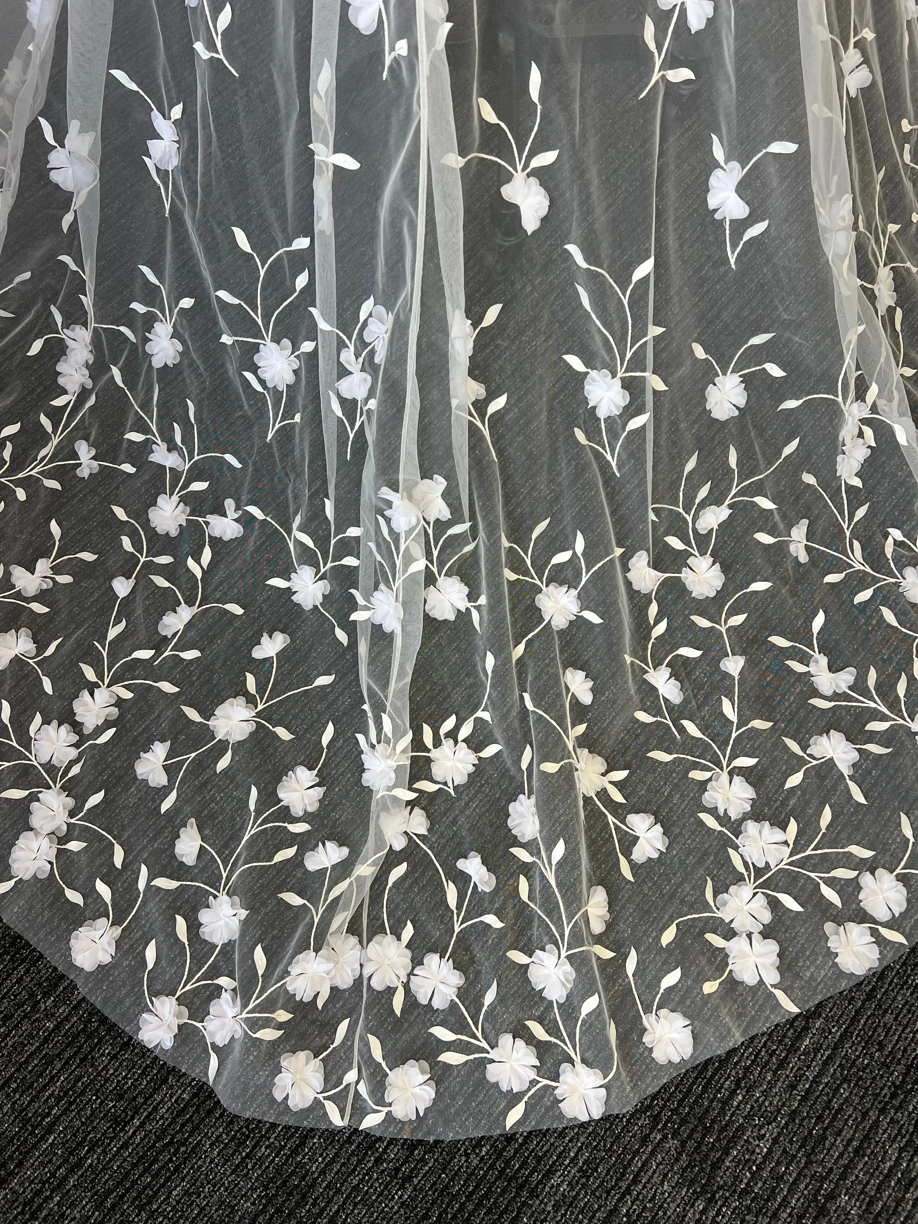 Alexandra Grecco Lilou Cap Sleeves and Train