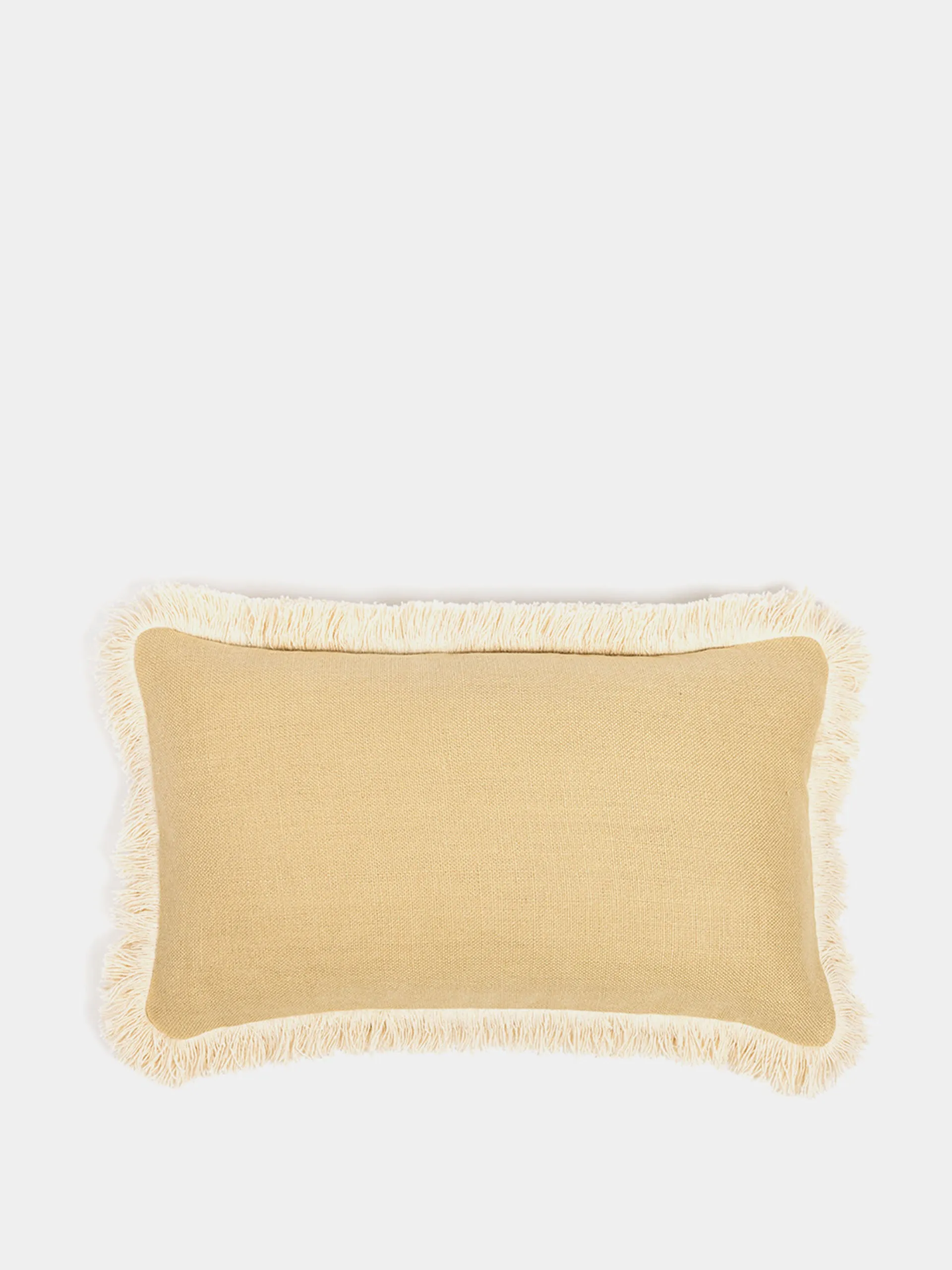 Alfie linen scatter cushion in butter