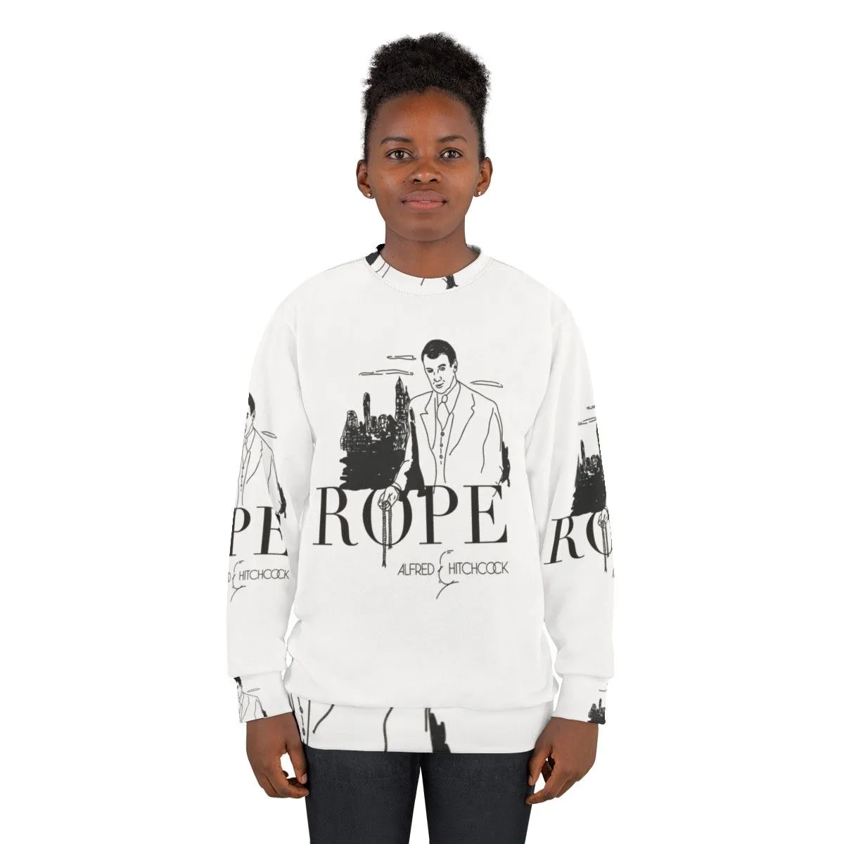 Alfred Hitchcock Movie Sweatshirt - Thriller Apparel