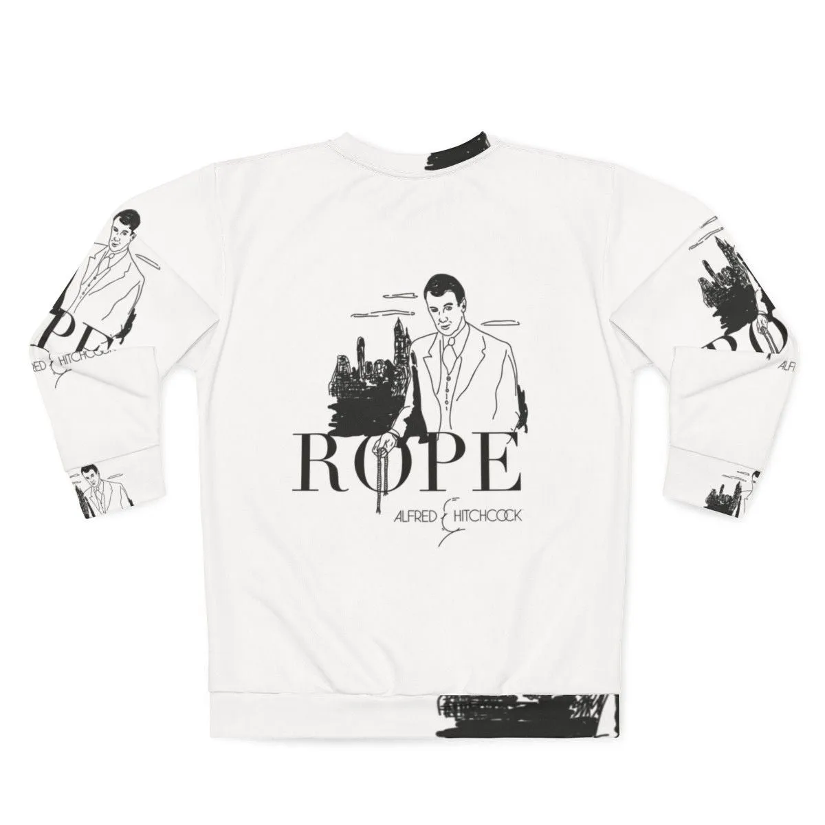 Alfred Hitchcock Movie Sweatshirt - Thriller Apparel