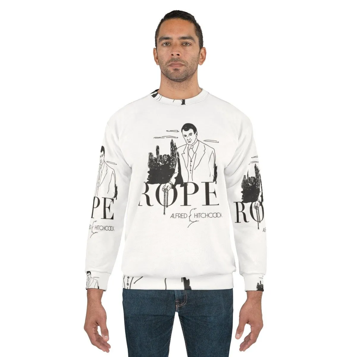 Alfred Hitchcock Movie Sweatshirt - Thriller Apparel