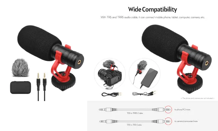 Andoer Camera Microphone