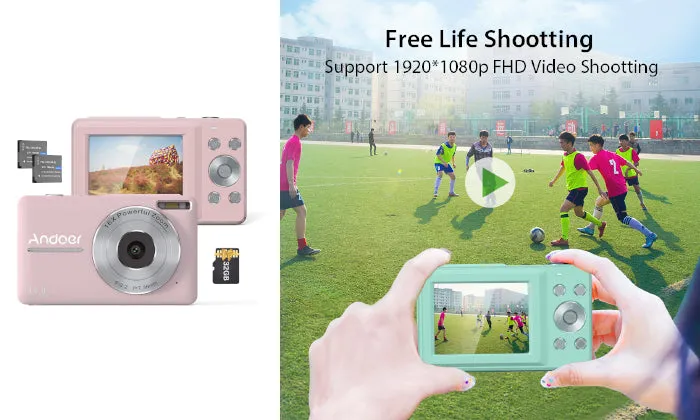 Andoer Portable 1080P Digital Camera