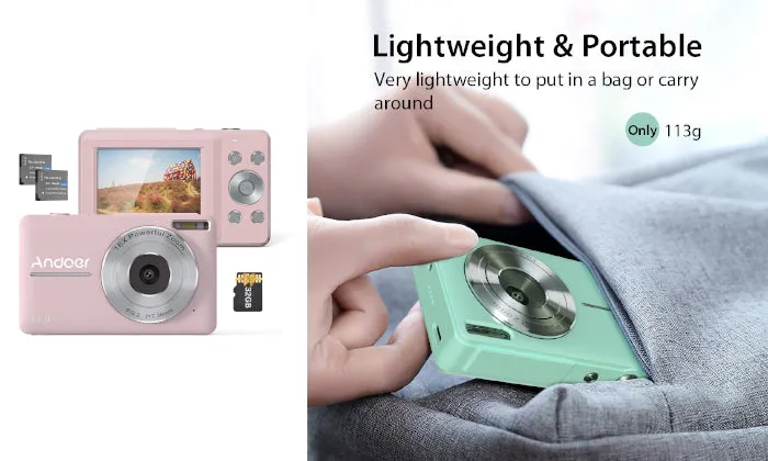 Andoer Portable 1080P Digital Camera