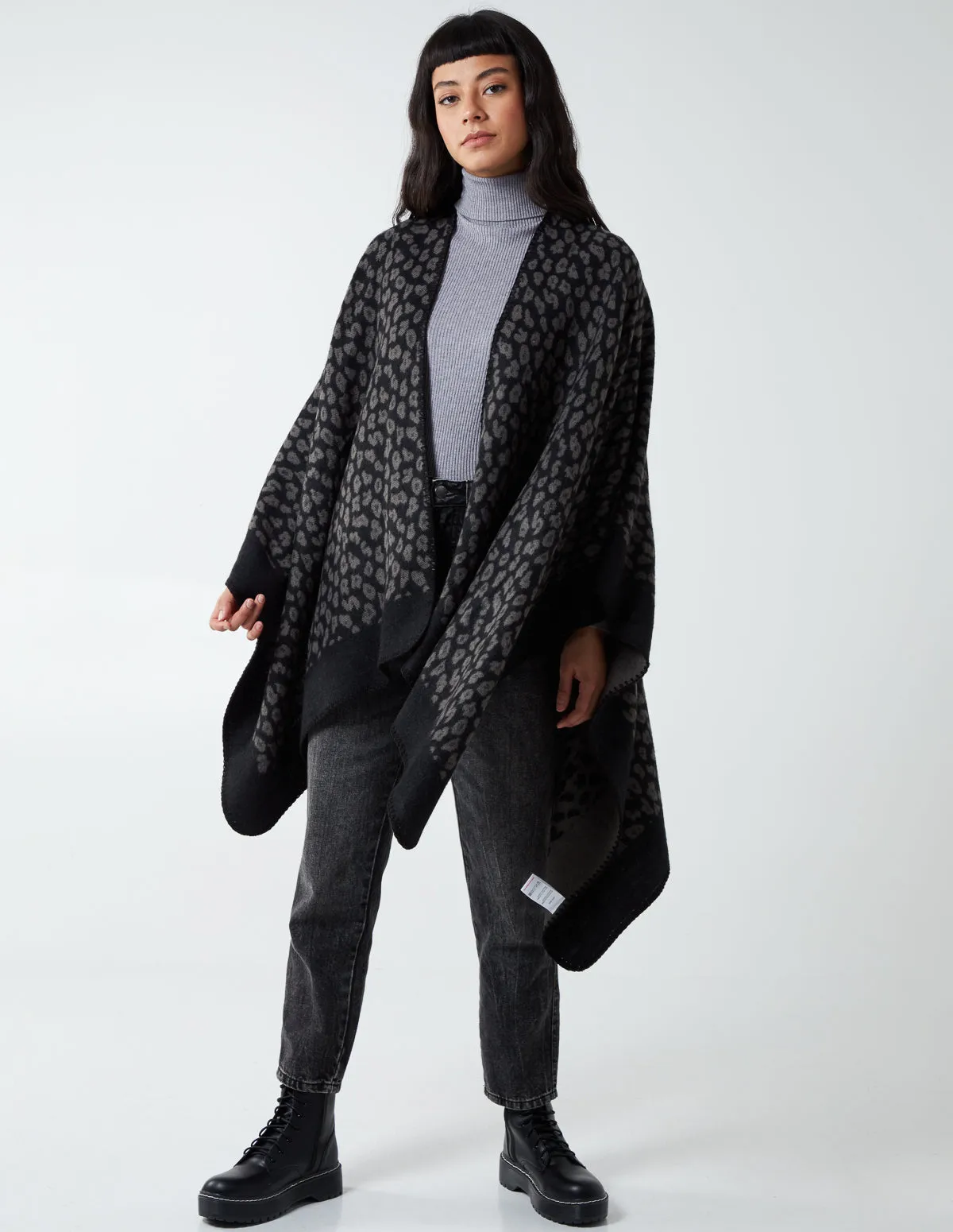 Animal Print Cape