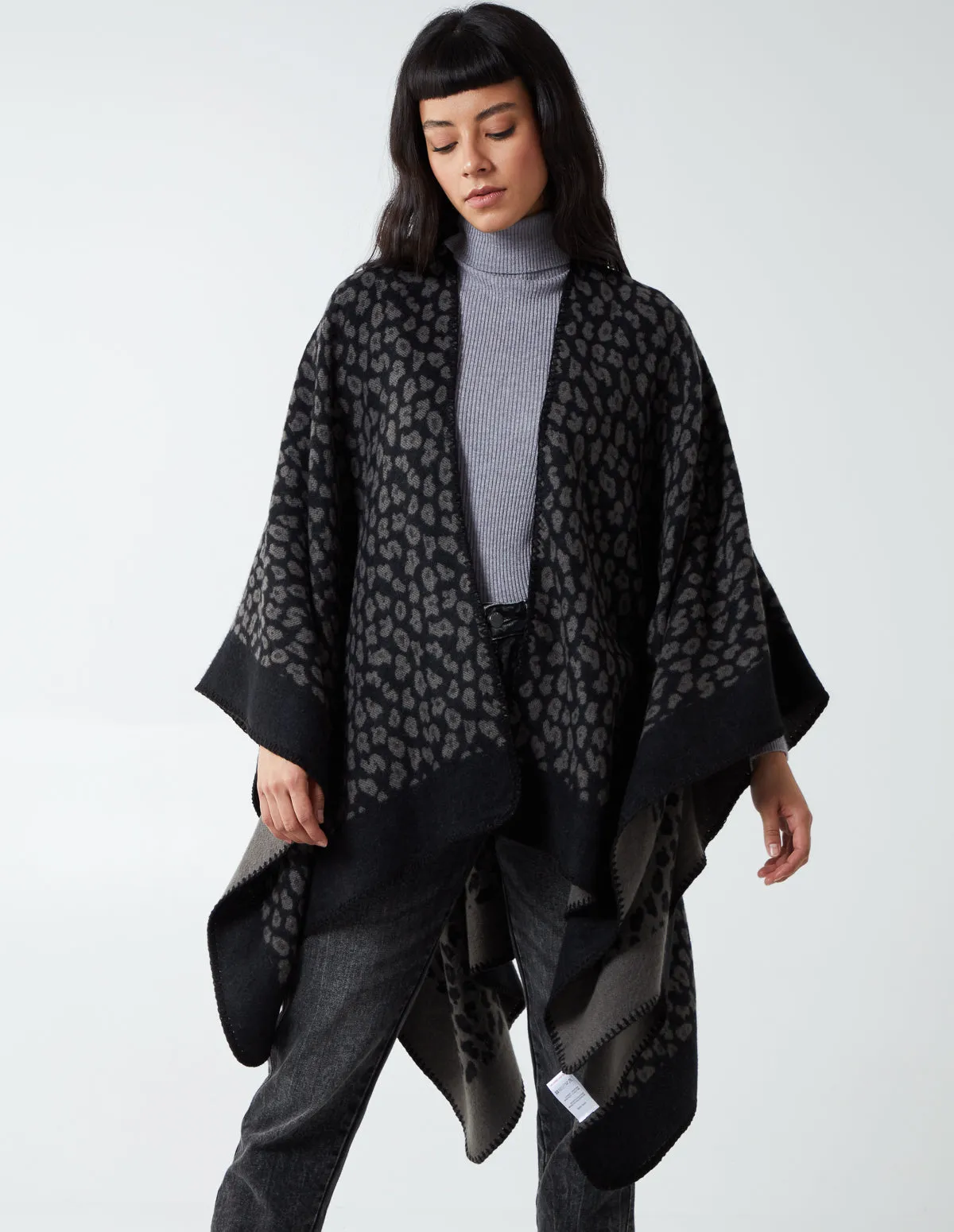 Animal Print Cape