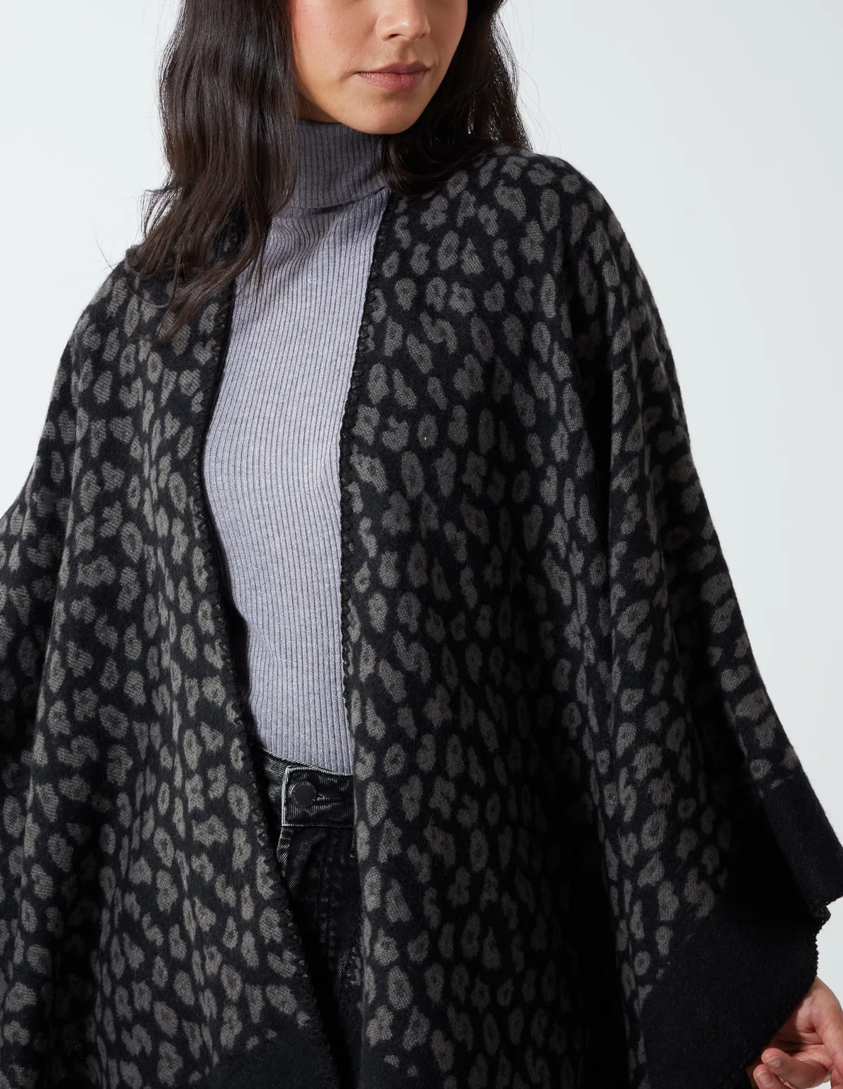 Animal Print Cape