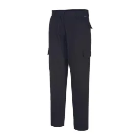BA088-10 Portwest Eco Women's Stretch Cargo Trousers Black Size 10