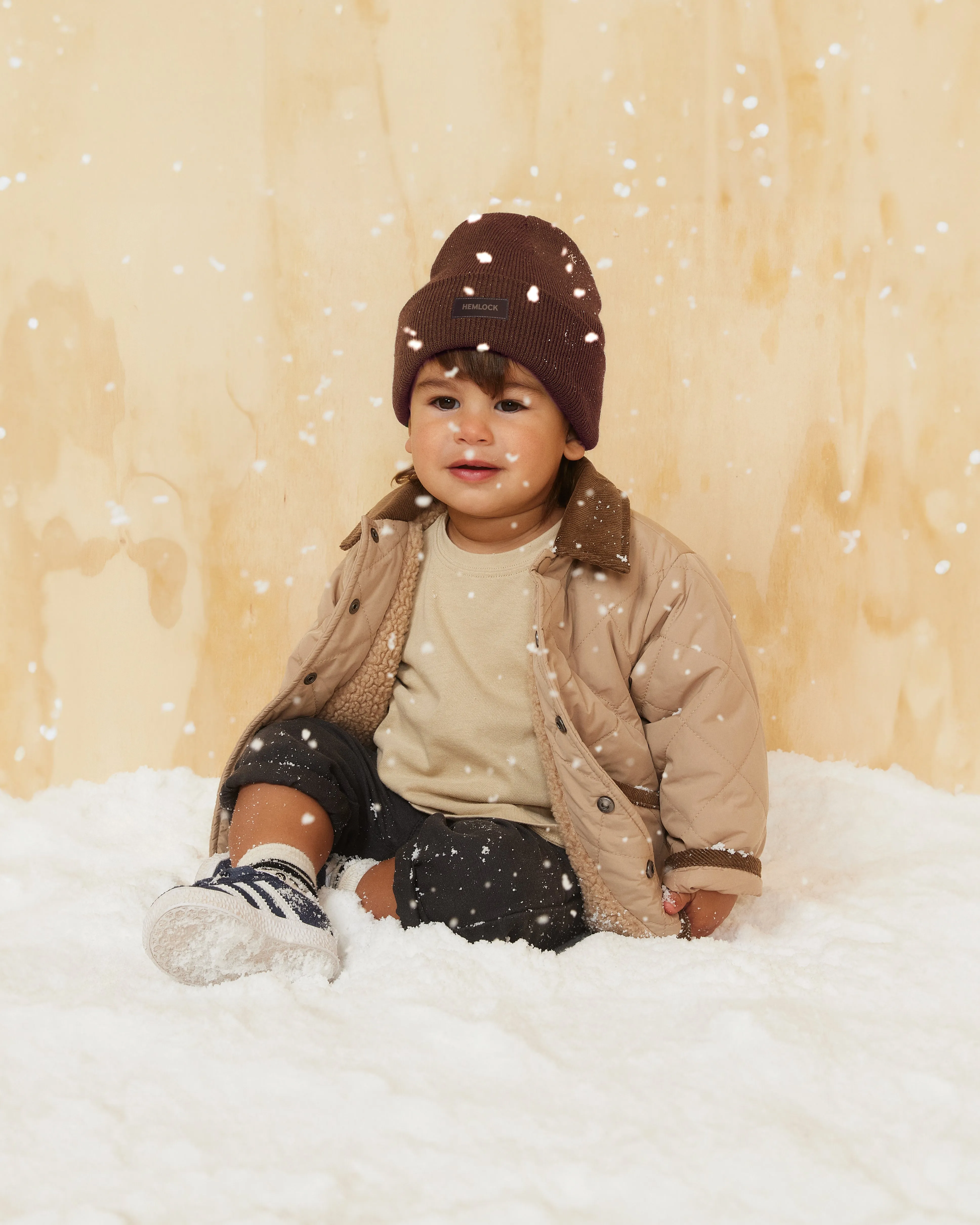 Baby Beacon Beanie in Mocha
