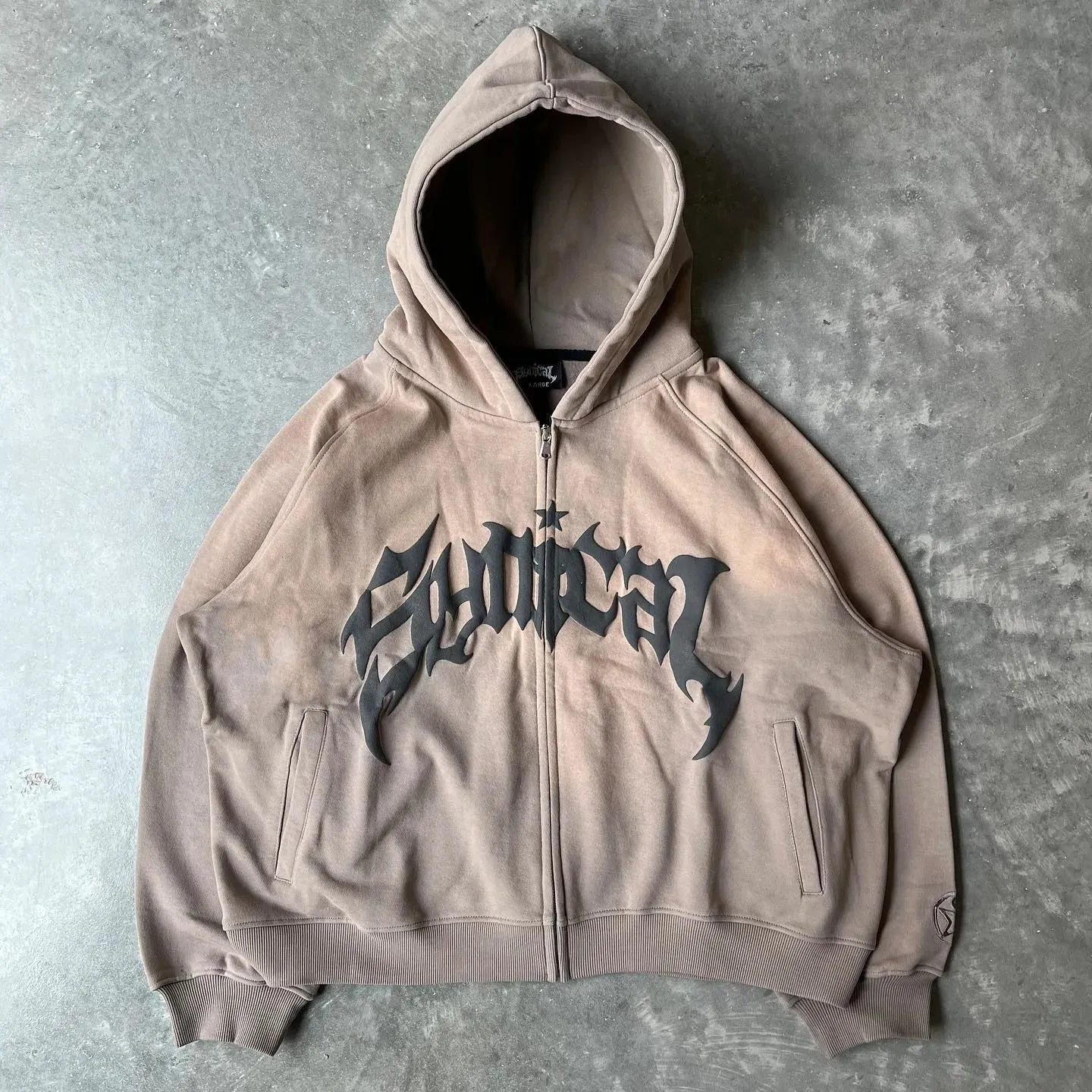 Back To School Joskaa Autumn and Winter Printed Men's and Women's Hoodies Gothic Clothing Breathable Street Hip Hop Sports Top Y2K Clothing