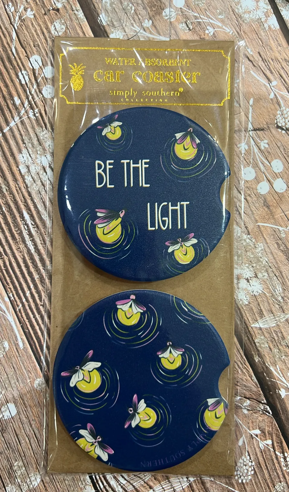 Be The Light Car Coaster Set