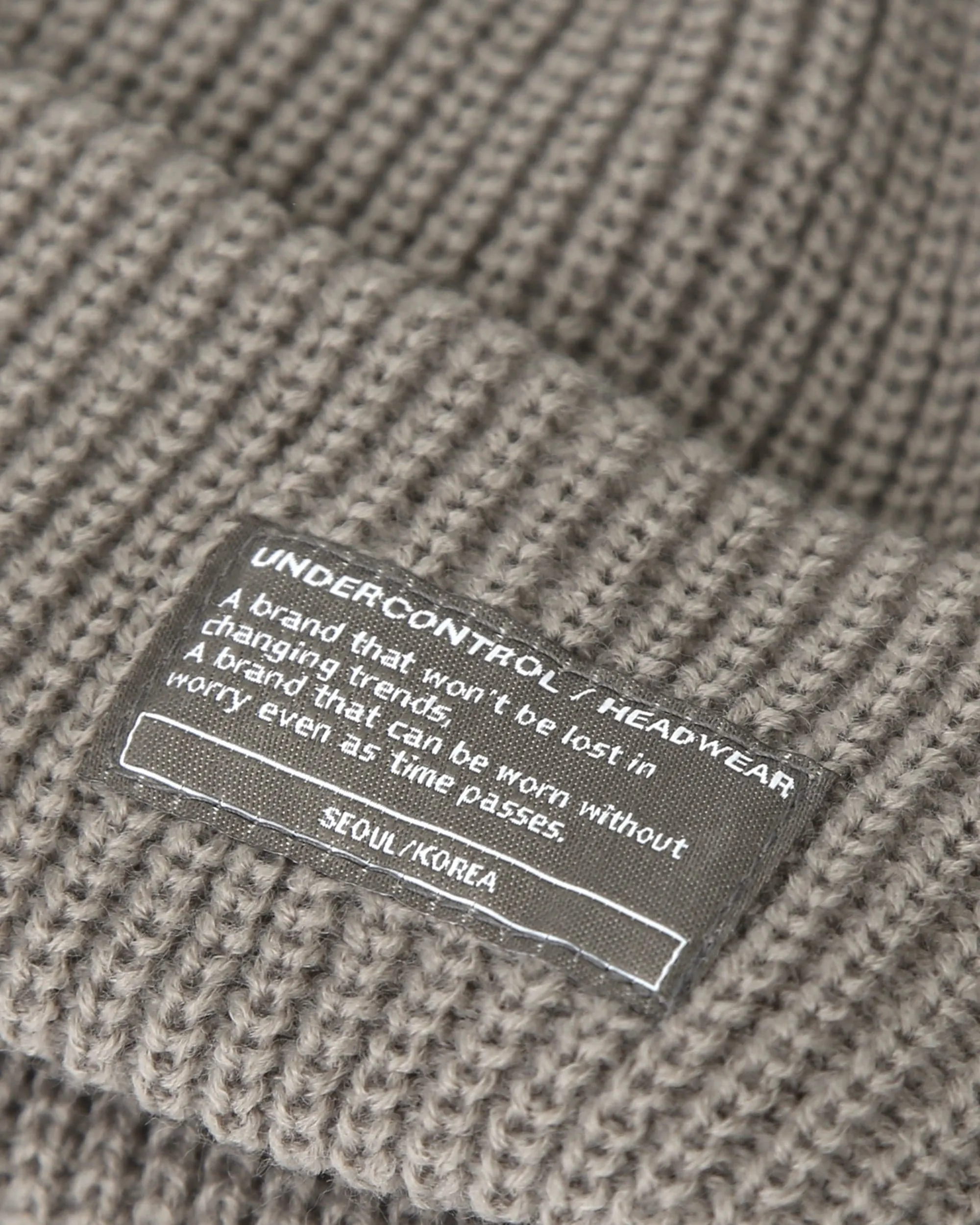 BEANIE / MONK FIT / GREY