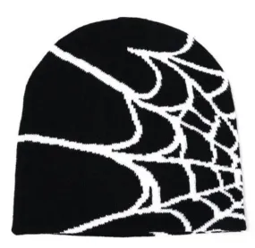 Beanie - Spider Web - Black