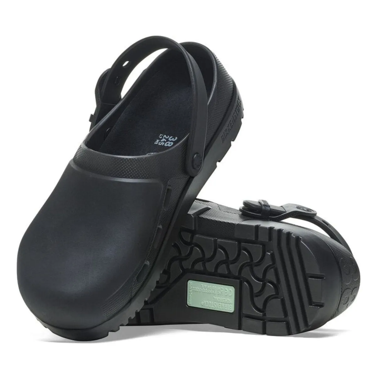 Birkenstock Men's Birki Air 2.0 Polyurethane Jet Black