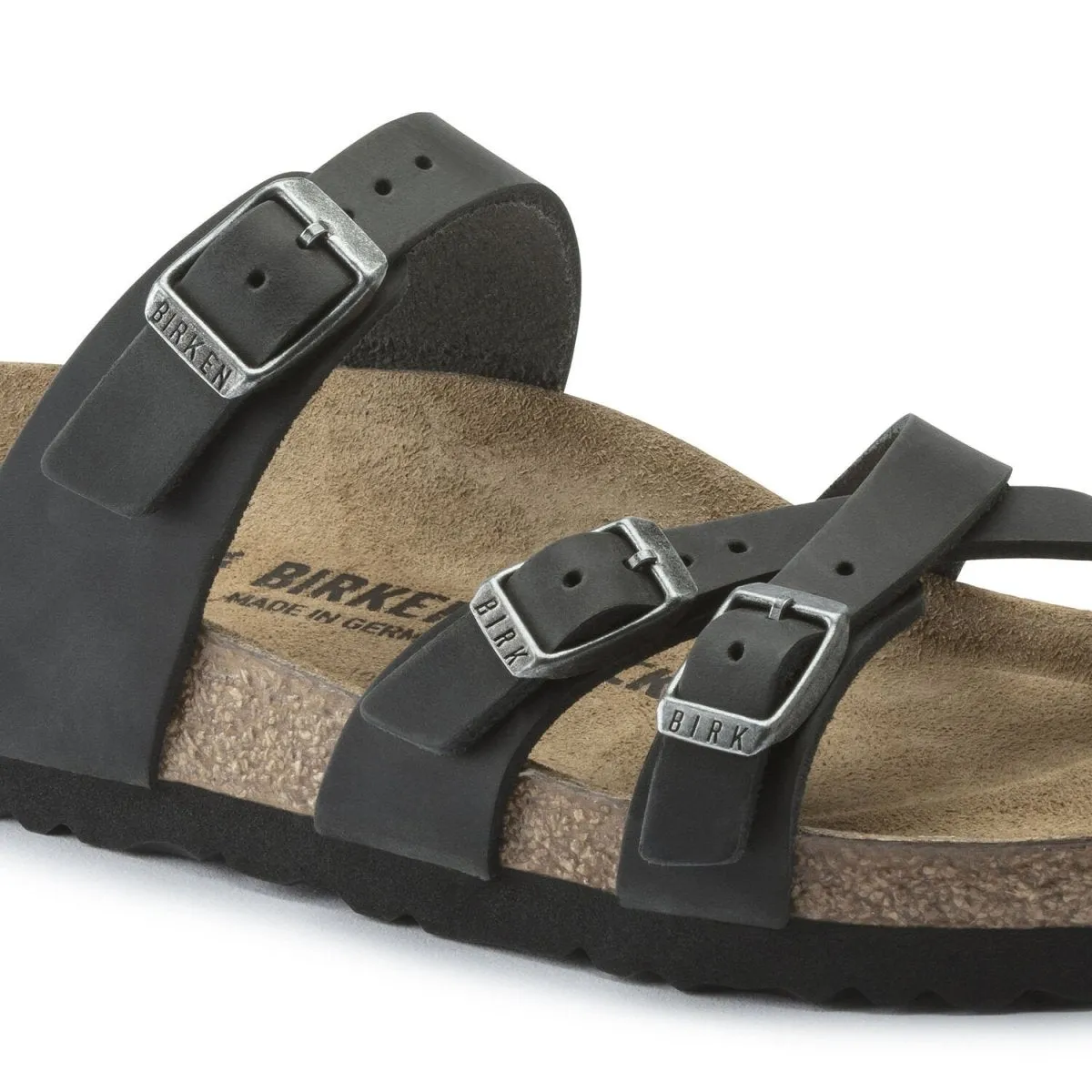 Birkenstock Women's Franca Black Leather