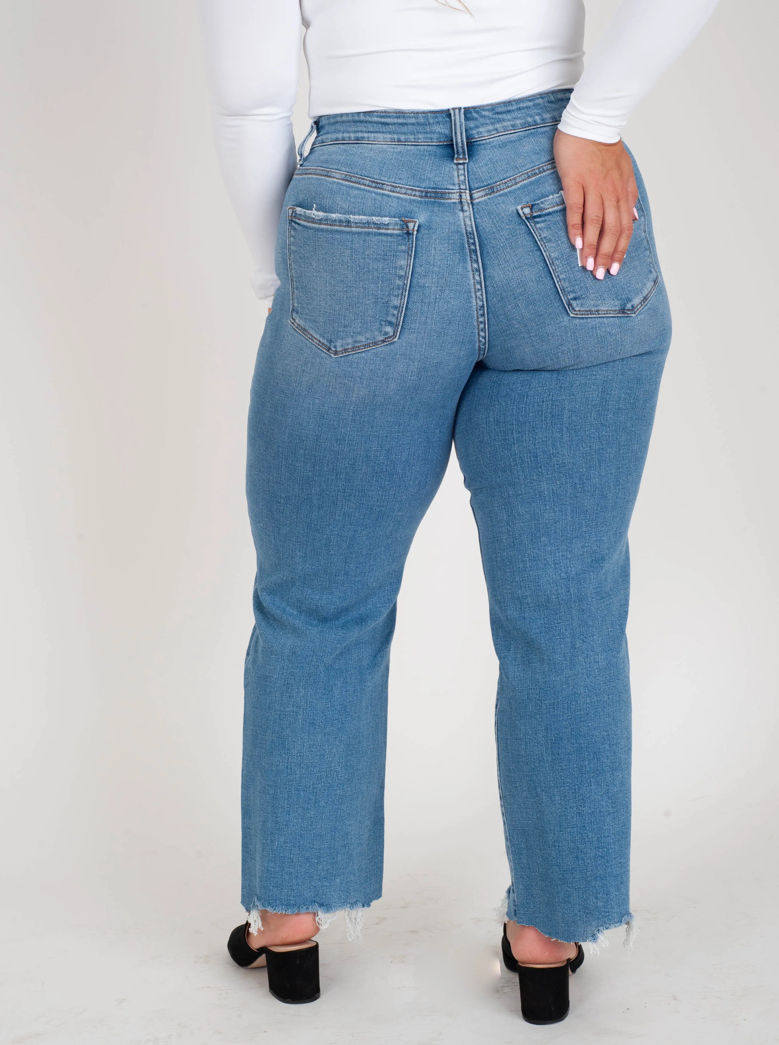 Blue Grove Wide Leg Jeans