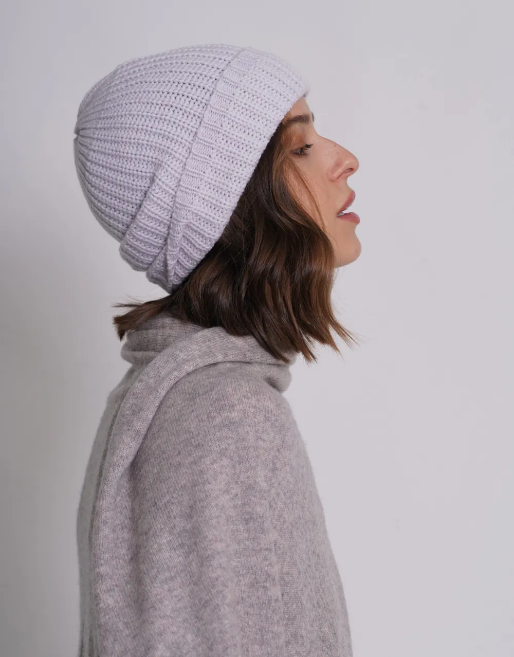 Bomber Beanie in Lunar