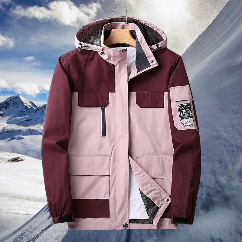 Breathable and rainproof jacket for women