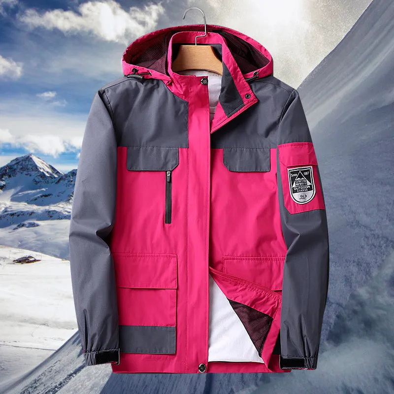 Breathable and rainproof jacket for women