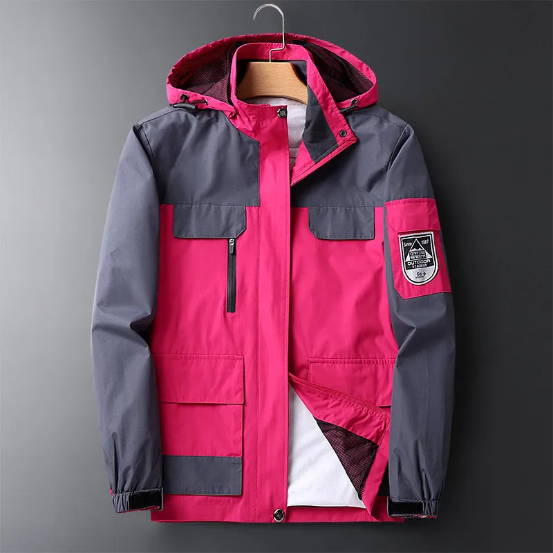 Breathable and rainproof jacket for women