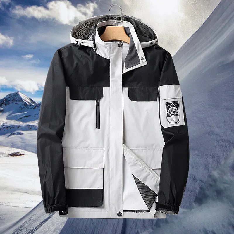 Breathable and rainproof jacket for women