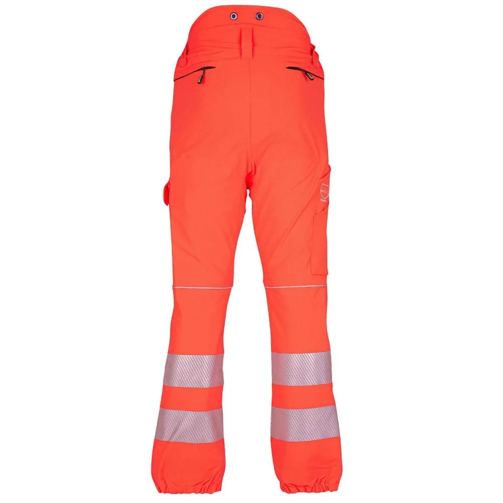 Breatheflex Chainsaw Trousers Design Type C Class 2 Hi Viz Orange