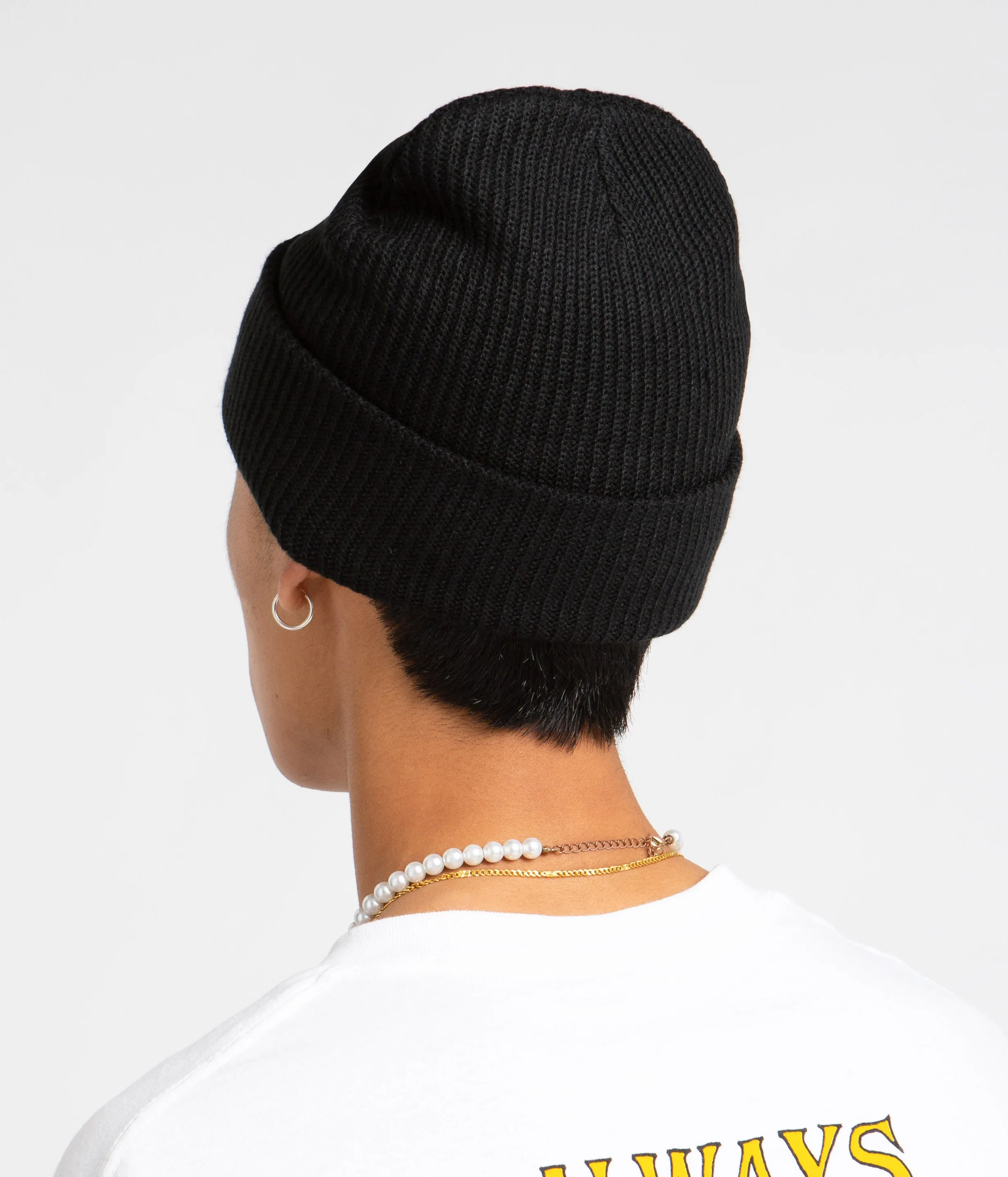 by Parra Mirrored Flag Logo Beanie - Black