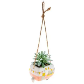 Camper Hanging Succulent Pot