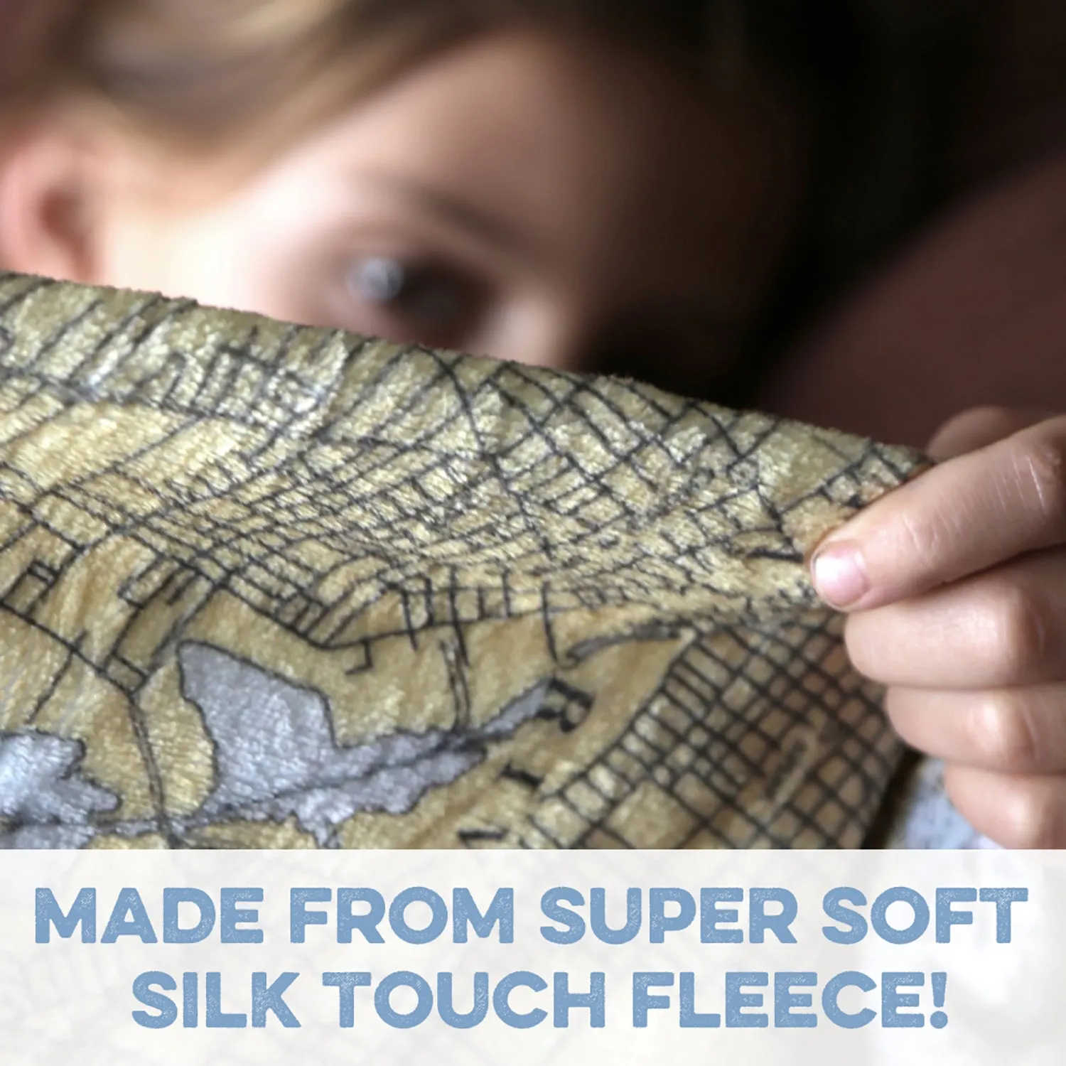 Cape Cod and the Islands Illustrated Map Blanket