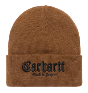 Carhartt WIP Onyx Beanie - Hamilton Brown/Black