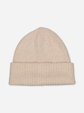 Cashmere Beanie Beige