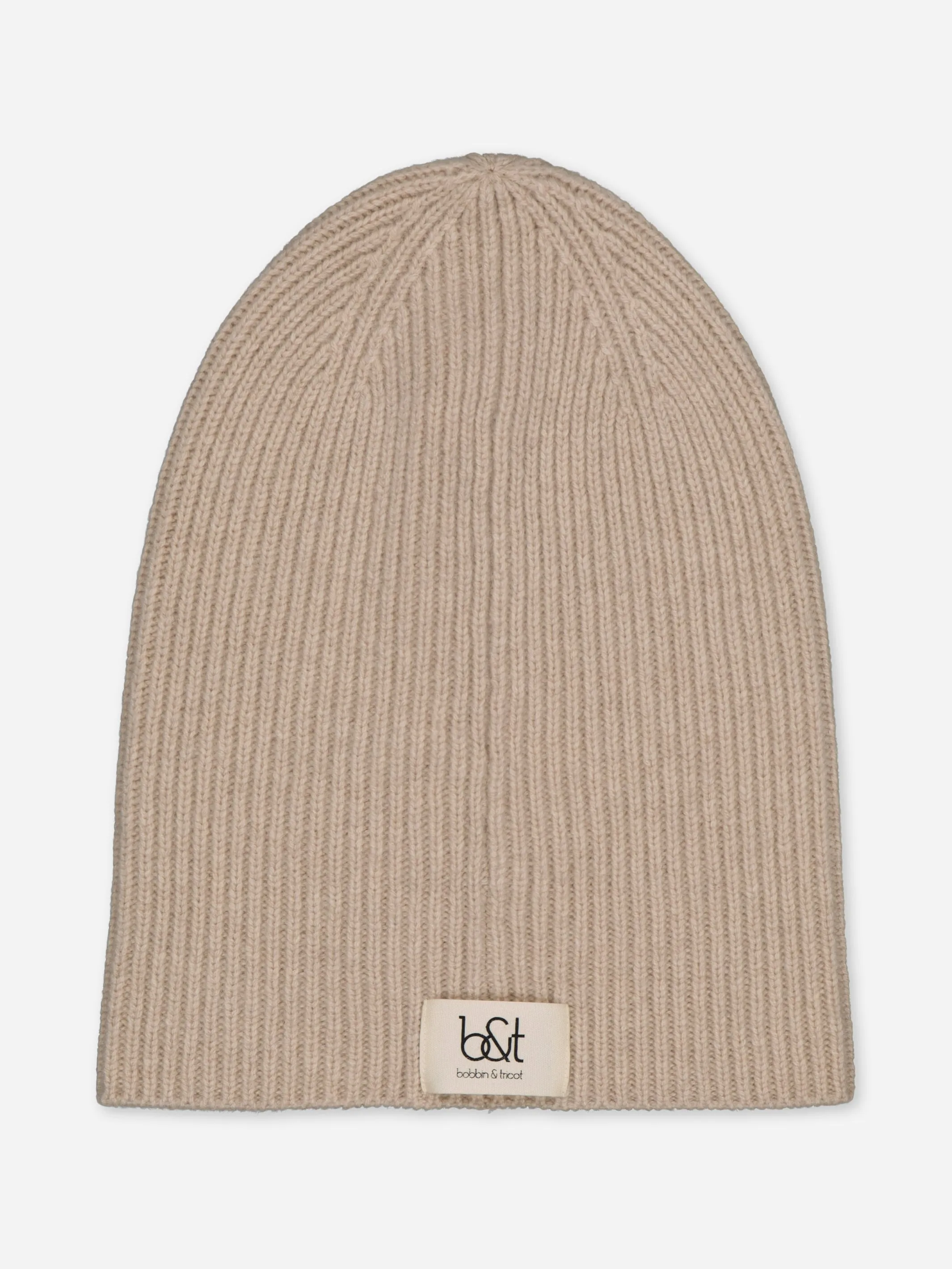 Cashmere Beanie Beige