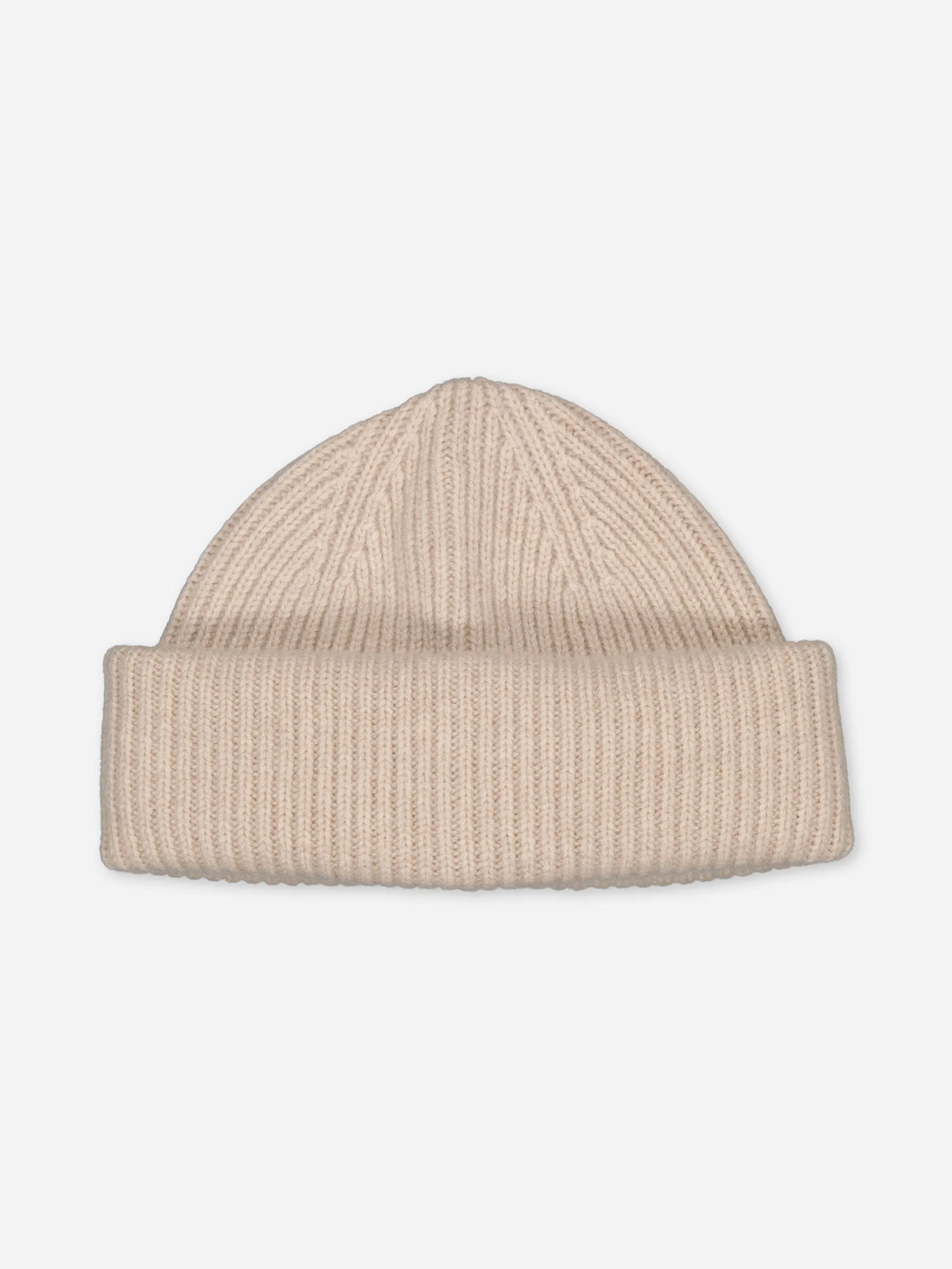 Cashmere Beanie Beige