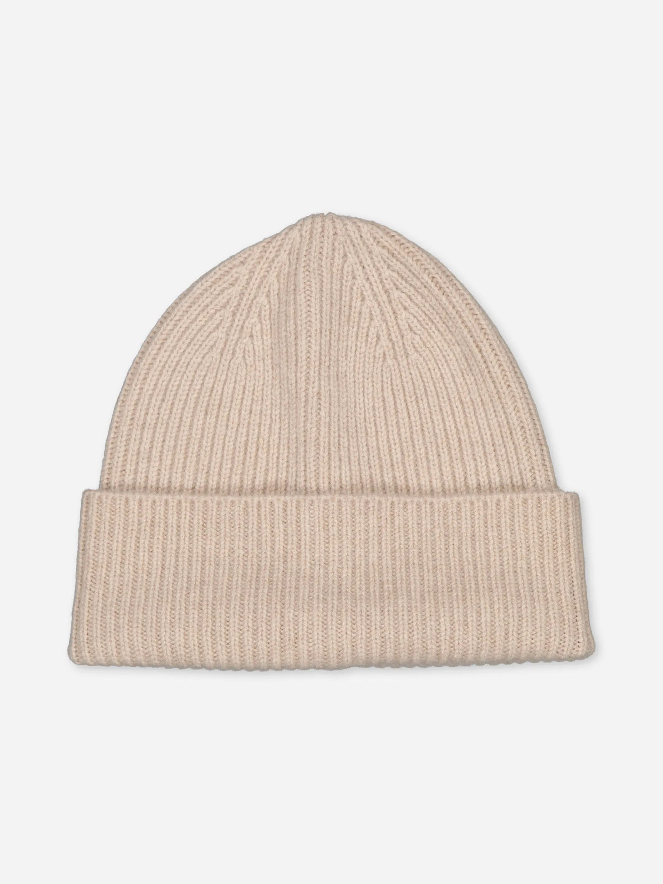Cashmere Beanie Beige
