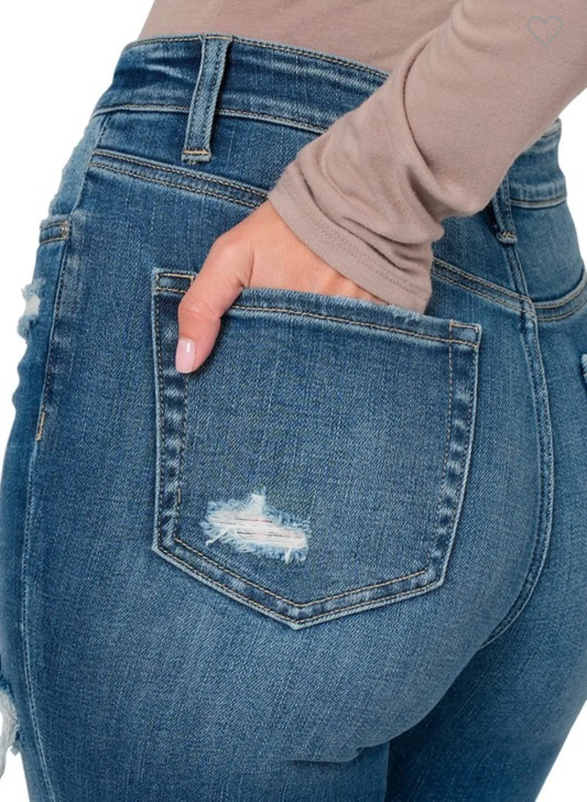 Cassidy Flare Jeans (Medium Wash)