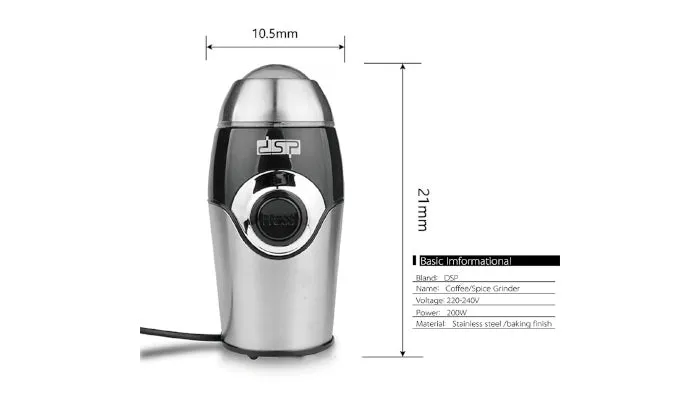 Coffee Grinder Stainless Steel