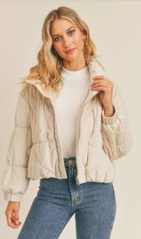 Cosmic Quilted Coat