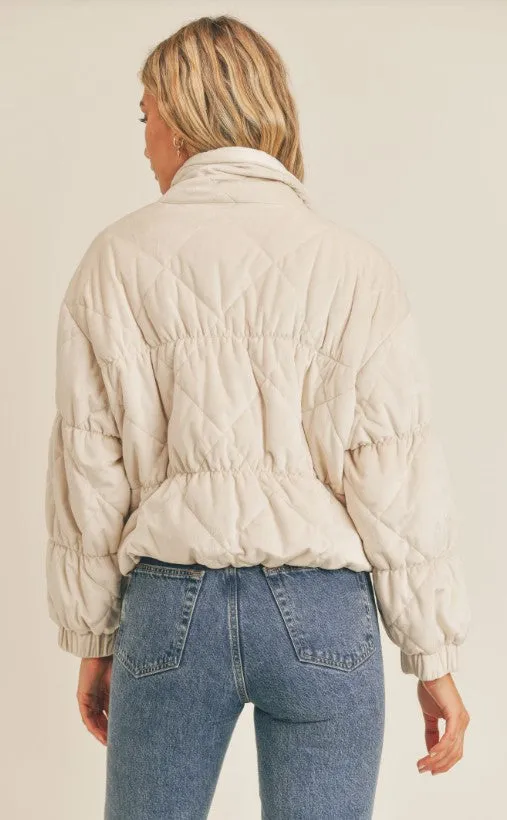 Cosmic Quilted Coat