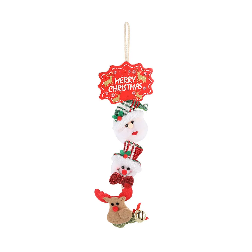 Creative Christmas Santa Claus Wall Hanging Pendant
