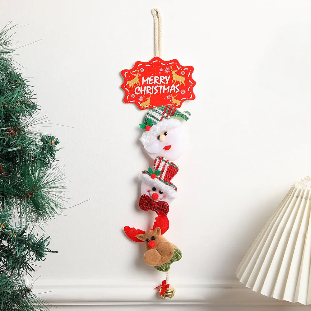 Creative Christmas Santa Claus Wall Hanging Pendant
